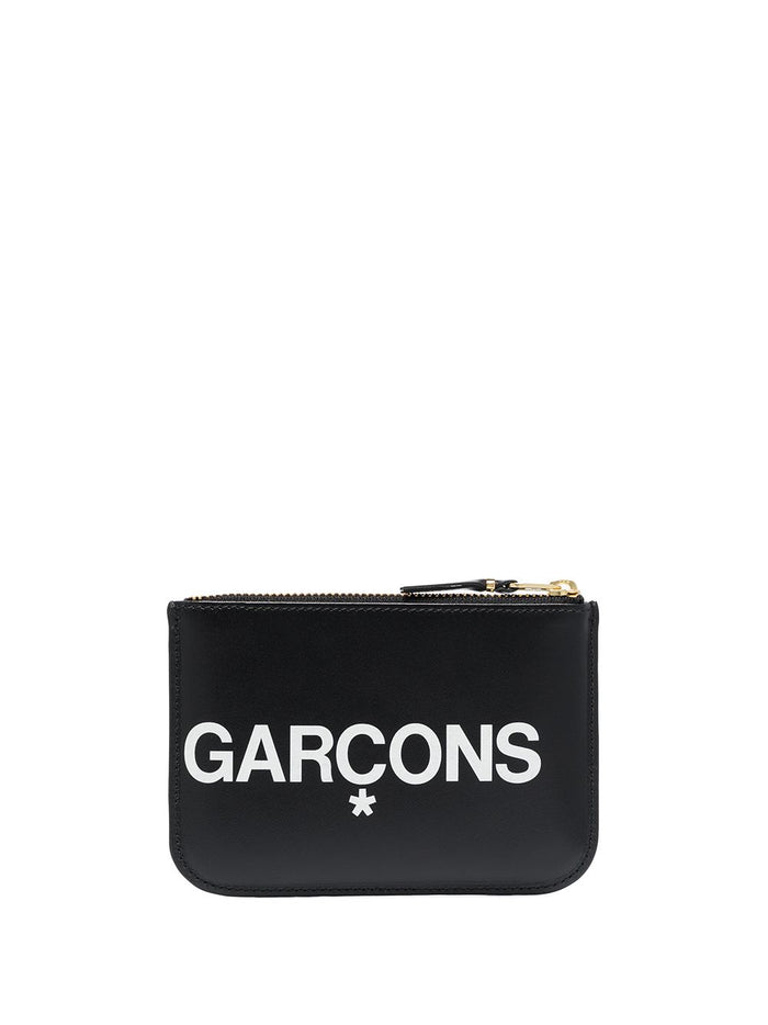 Comme des Garcons Wallets Black Cowhide Leather