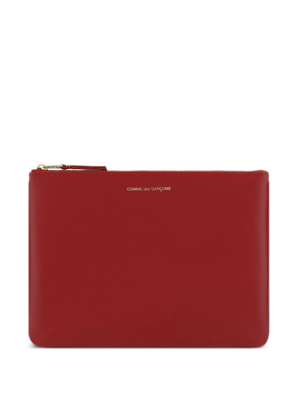 Comme Des Garcons Wallets Red Calfskin