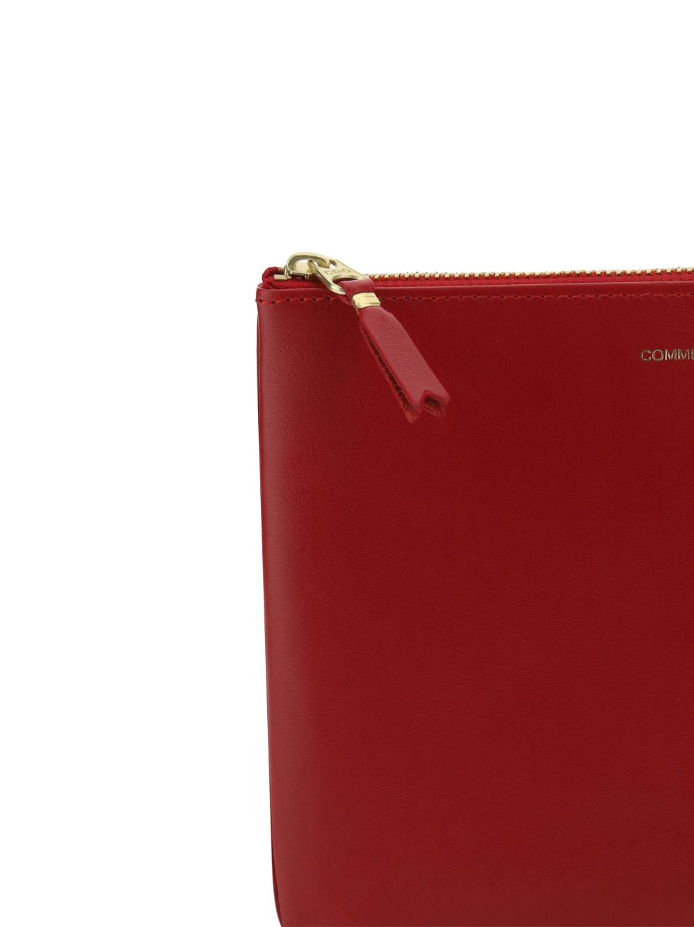 Comme Des Garcons Wallets Red Calfskin