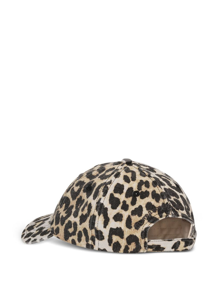 GANNI Hats Brown Organic Cotton