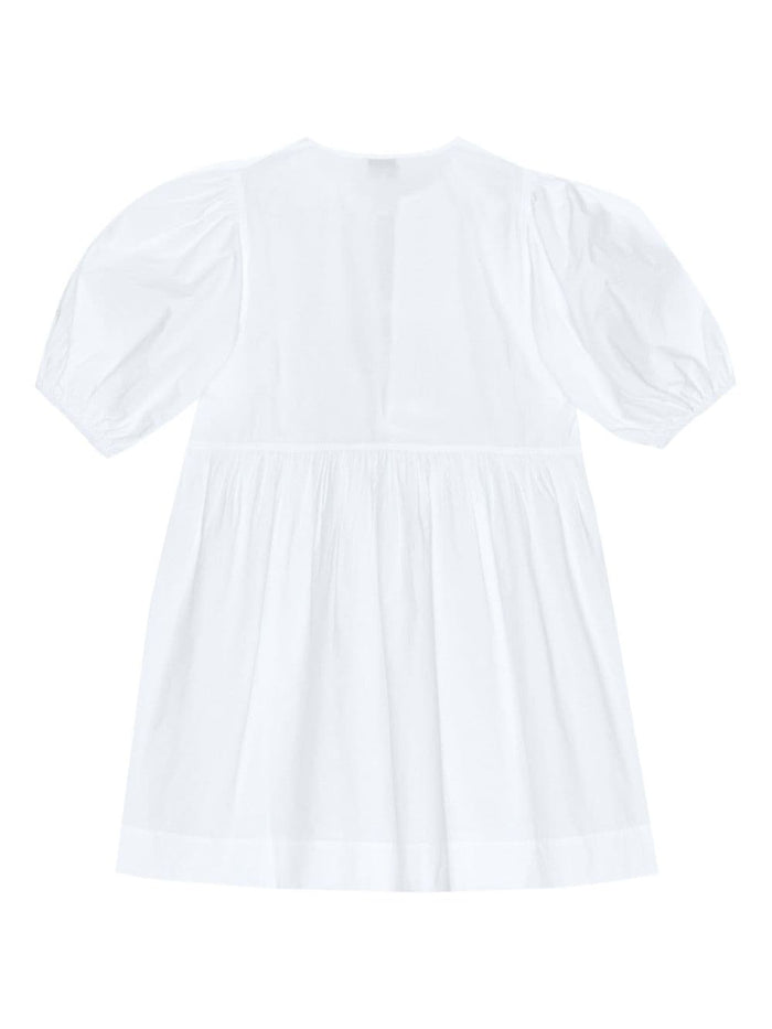 GANNI Dresses White Organic Cotton