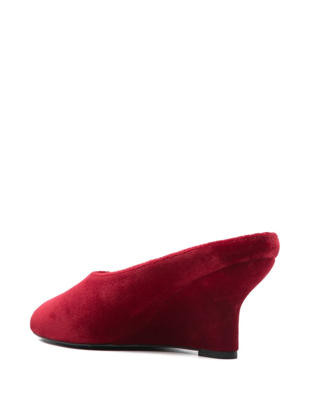 TOTEME PRE Sandals Red Velvet
