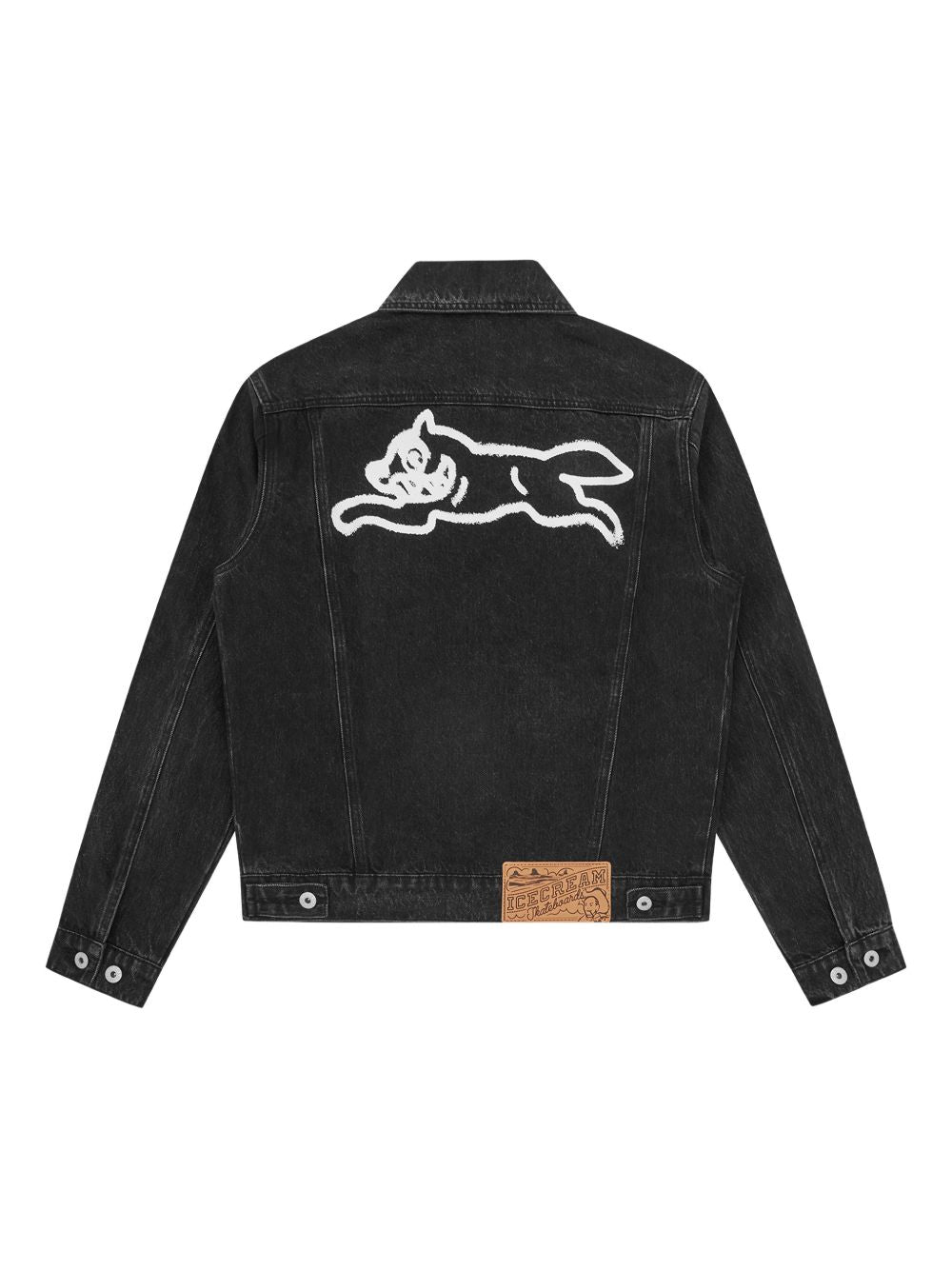 ICECREAM Coats Black Cotton