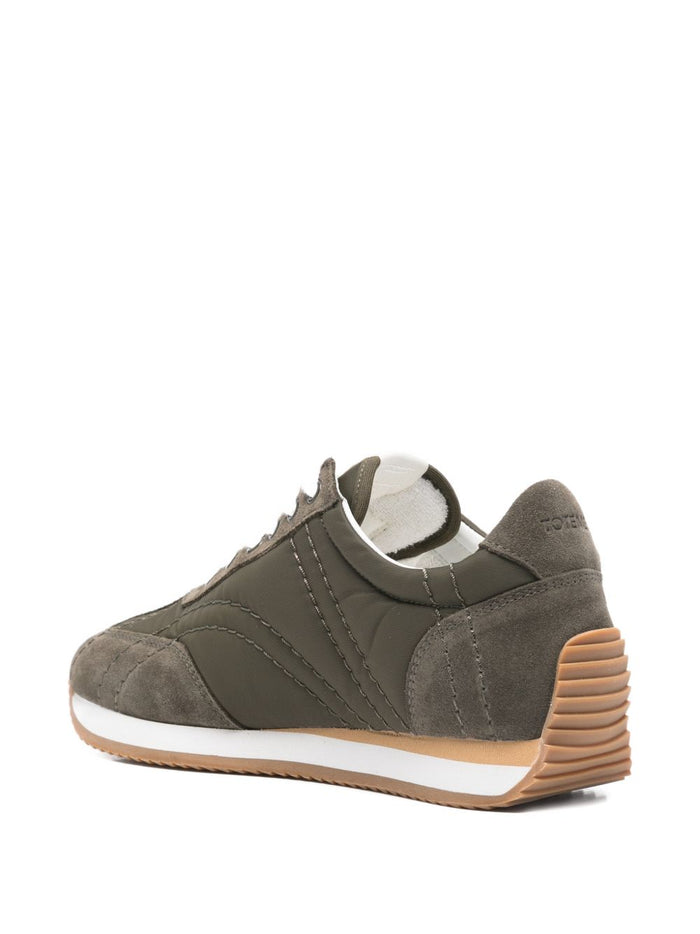 TOTEME PRE Sneakers Green Outer: Calf Suede