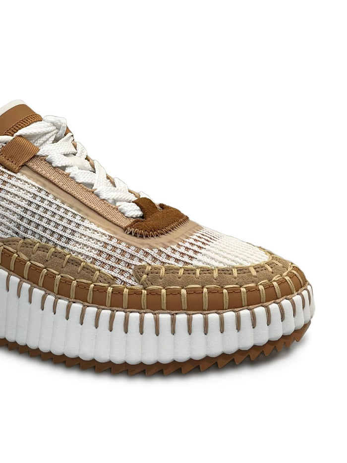 Chloè Sneakers Brown Polyester