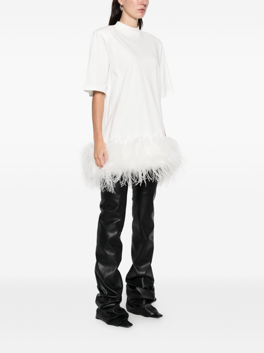 The Attico Dresses White Cotton