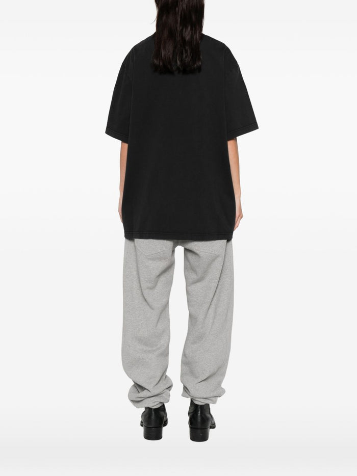 The Attico T-shirts and Polos Black Cotton