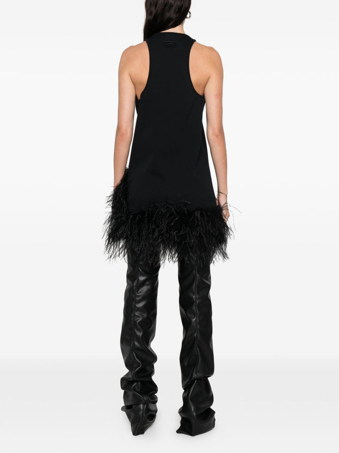 The Attico Dresses Black Cotton