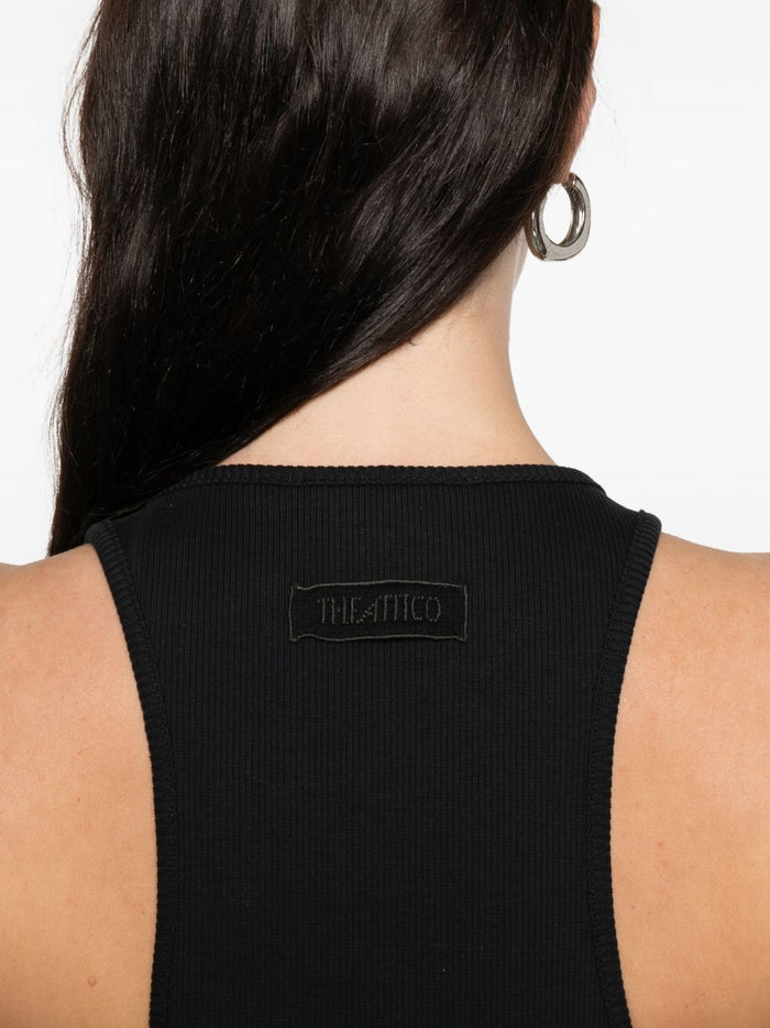 The Attico Dresses Black Cotton