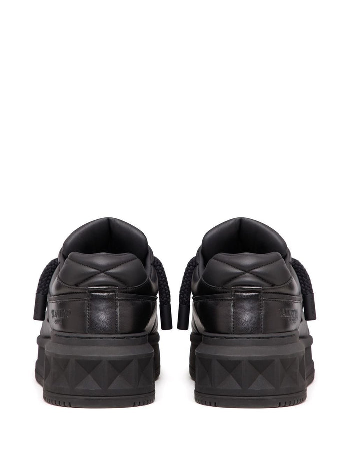 Valentino Garavani Sneakers Black Calf Leather