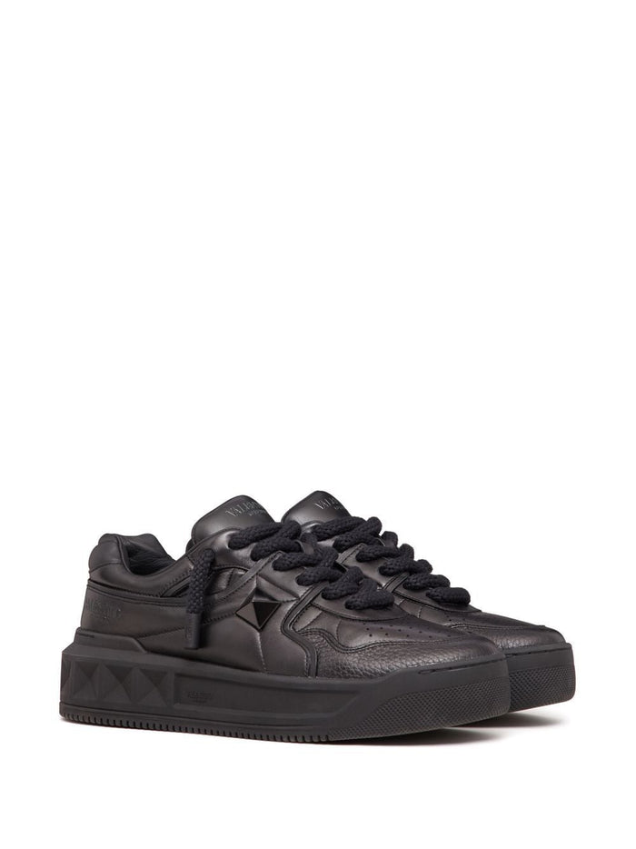 Valentino Garavani Sneakers Black Calf Leather