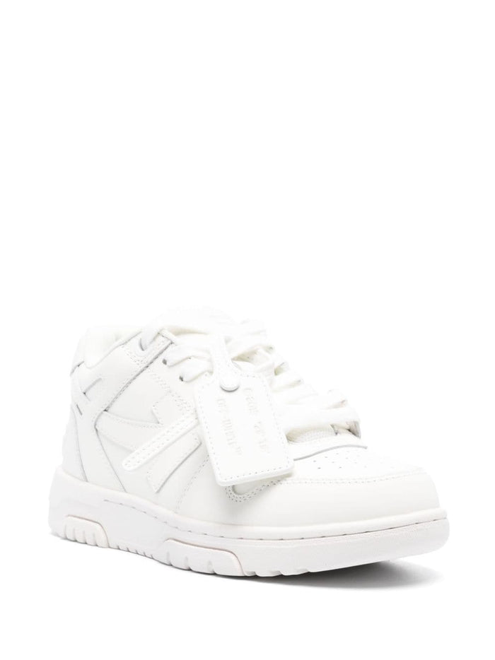 Off White Sneakers Leather