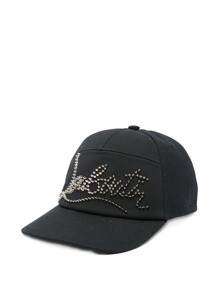Christian Louboutin Hats Black Outer: Cotton
