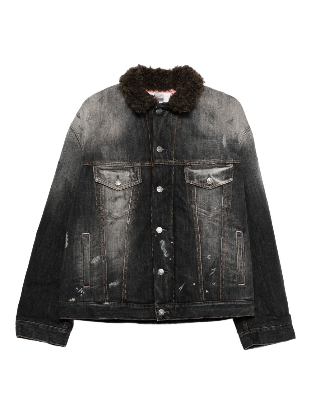 Acne Studios Coats Black Cotton