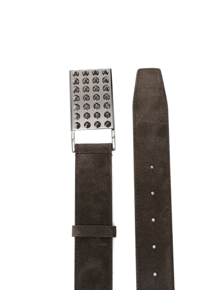 Christian Louboutin Belts Black Calf Leather