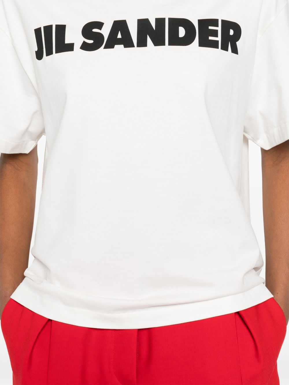 Jil Sander T-shirts and Polos White Cotton