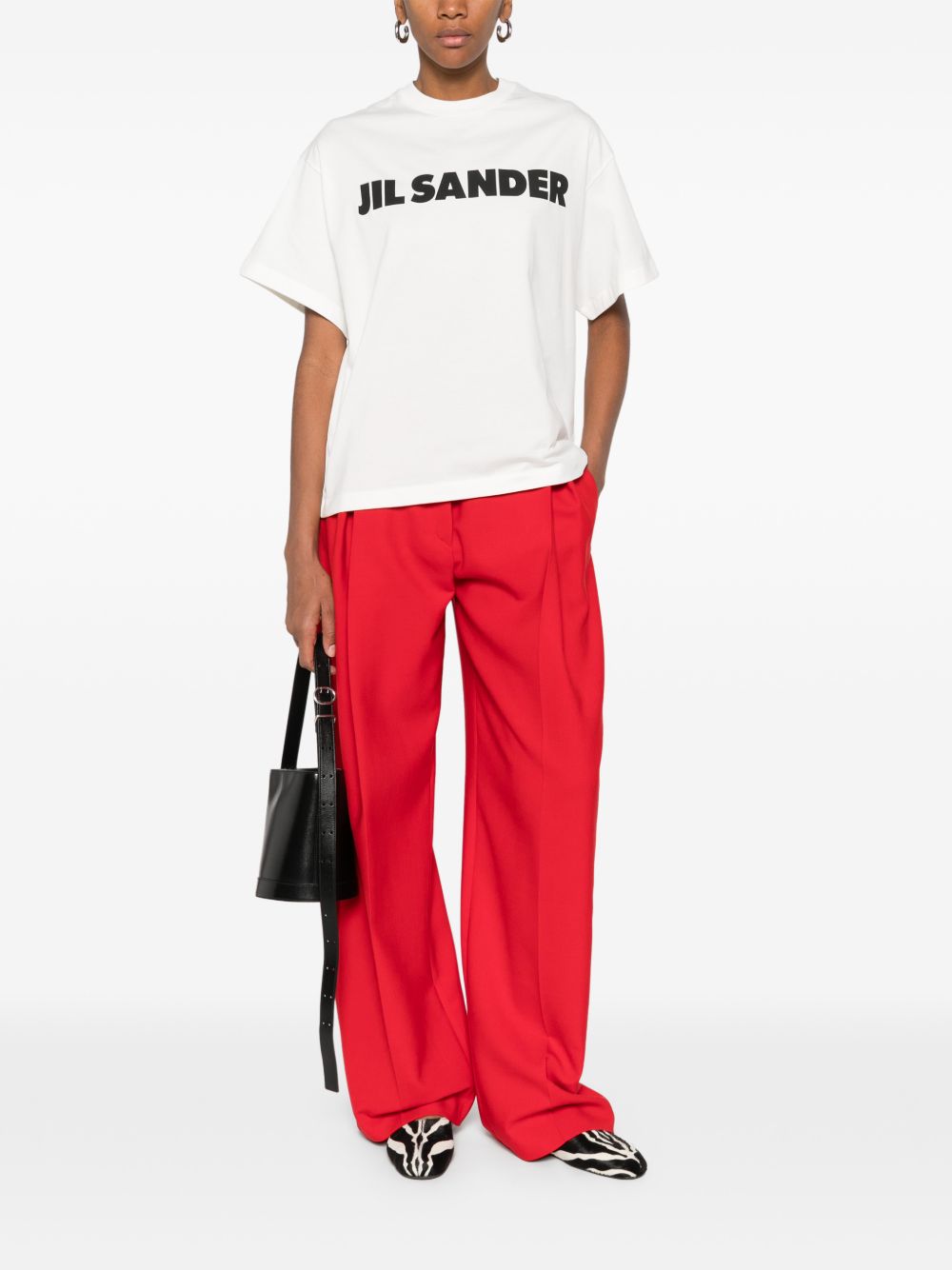 Jil Sander T-shirts and Polos White Cotton