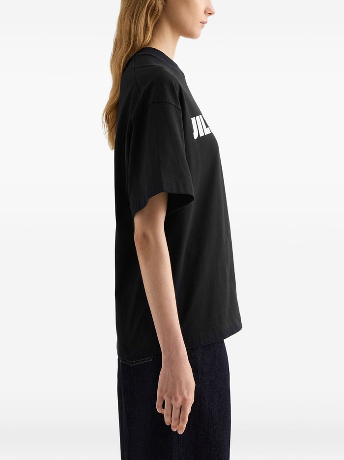 Jil Sander T-shirts and Polos Black Cotton