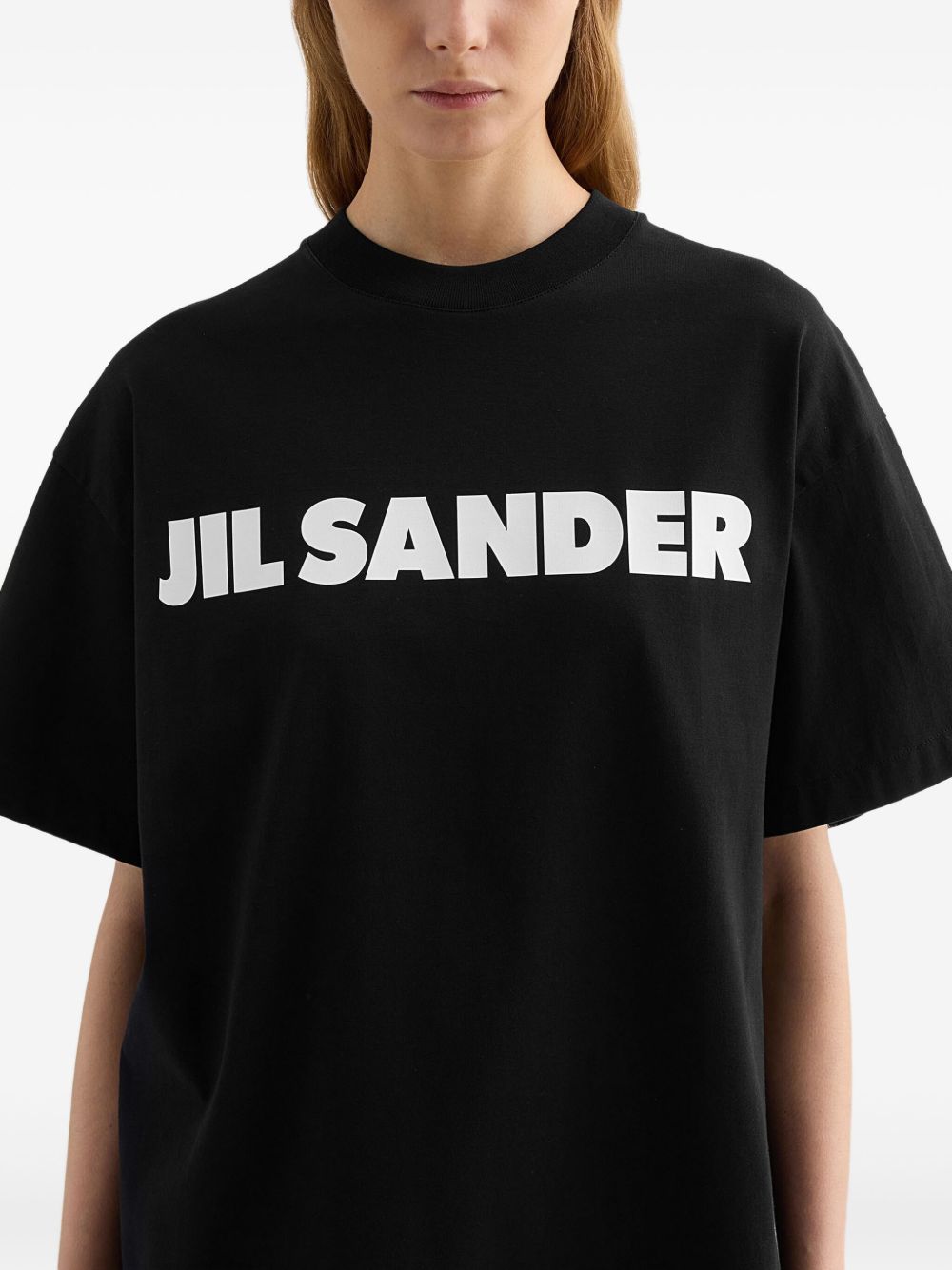 Jil Sander T-shirts and Polos Black Cotton