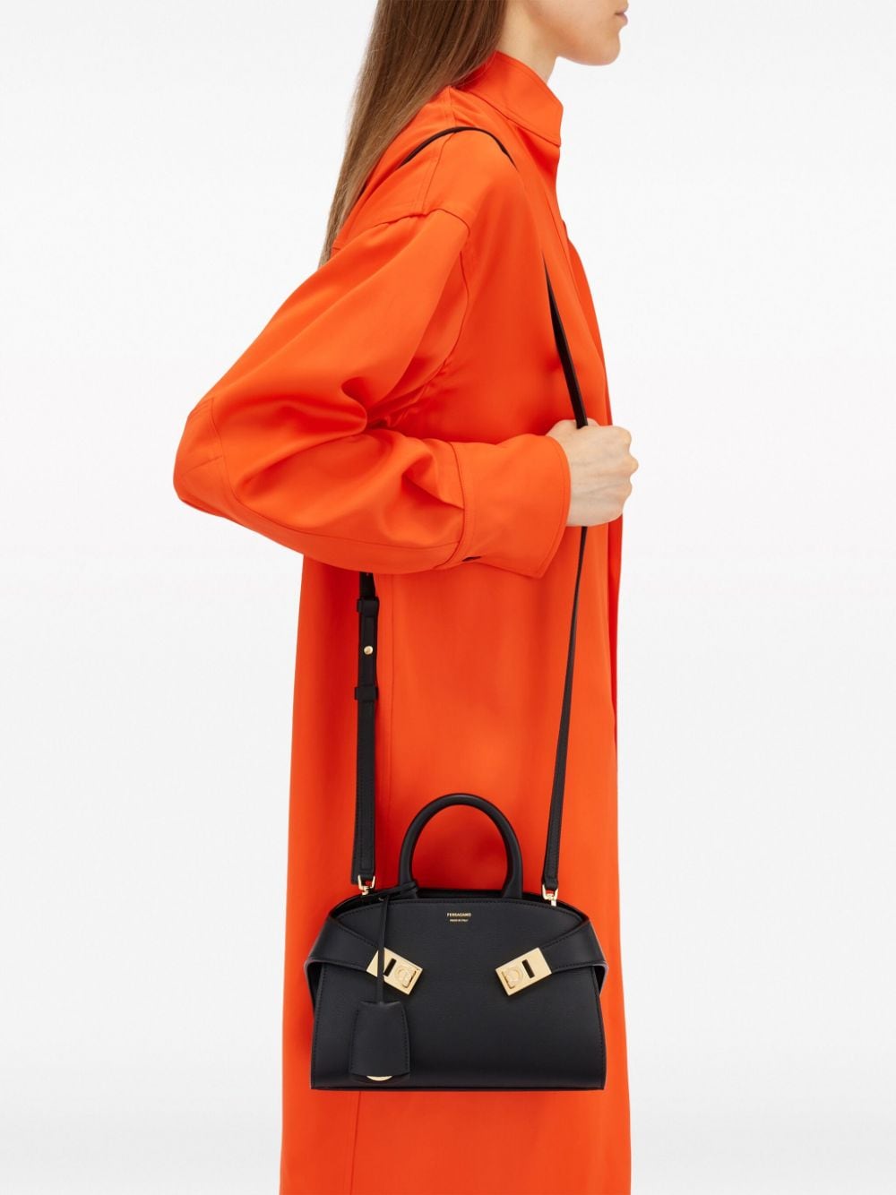 Ferragamo Bags Black Calfskin