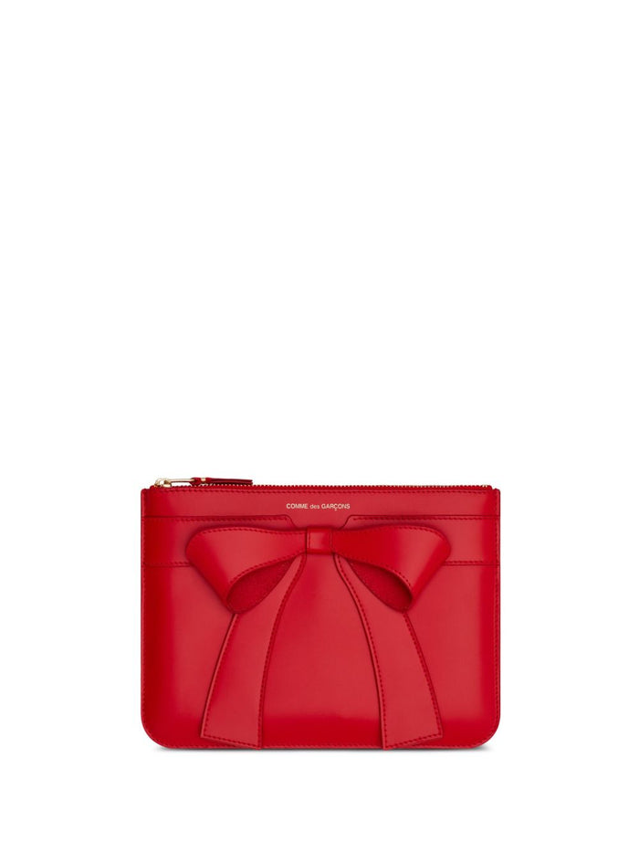 Comme des Garcons Wallets Red Cowhide
