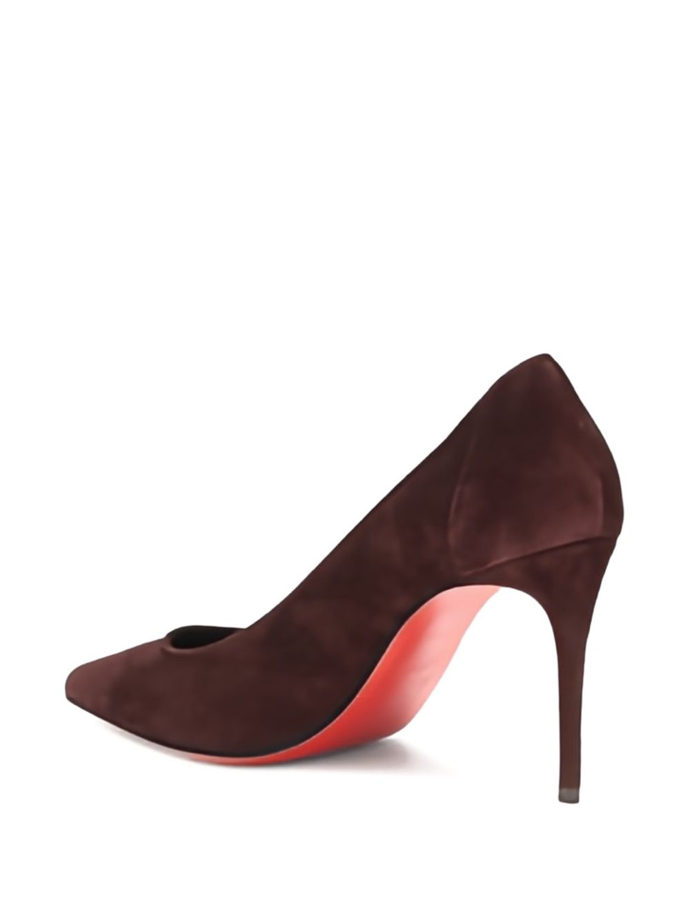 Christian Louboutin With Heel Brown Outer: Calf Suede