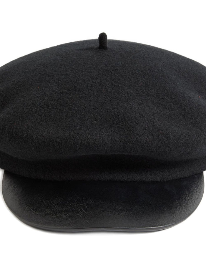 Valentino Garavani Hats Black Wool