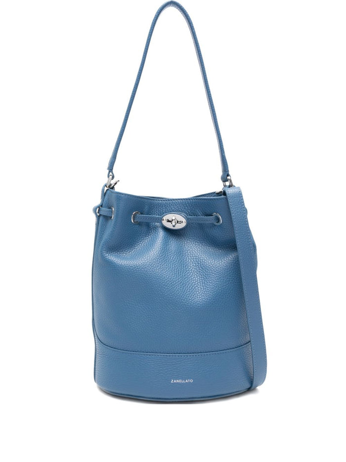Zanellato Bags Clear Blue External Bovine Leather