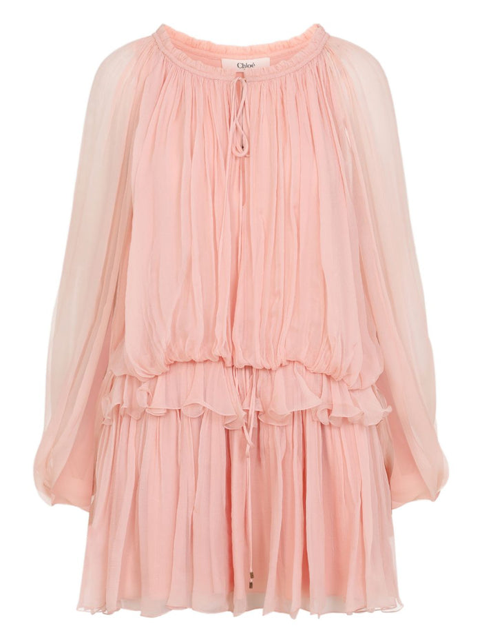 Chloè Dresses Pink Silk