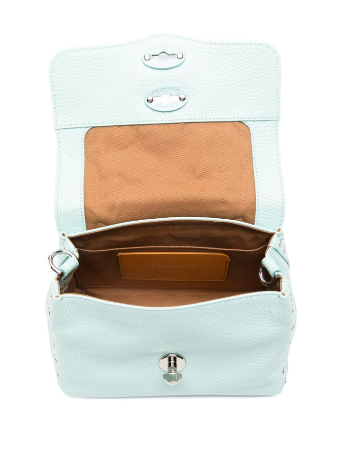 Zanellato Bags Clear Blue External Bovine Leather