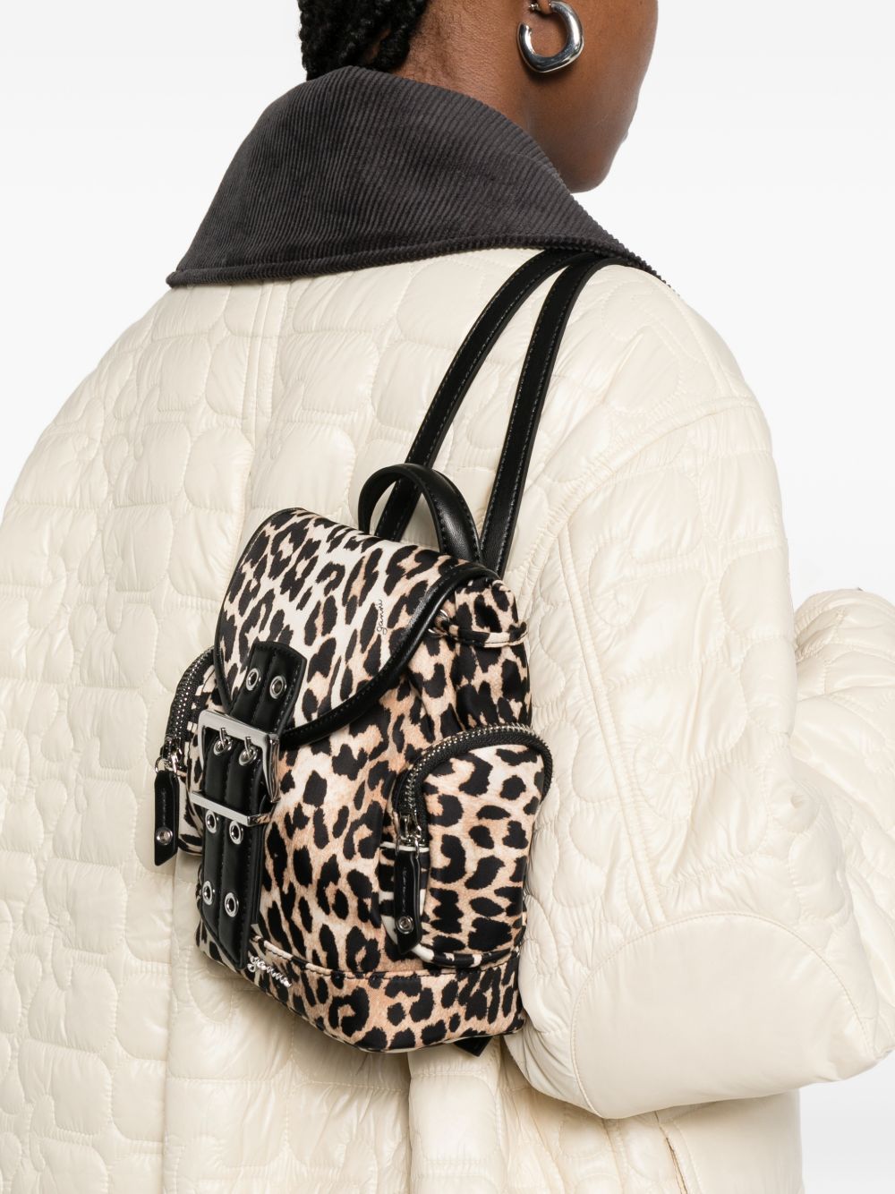 GANNI Bags Brown Recycled Polyamide