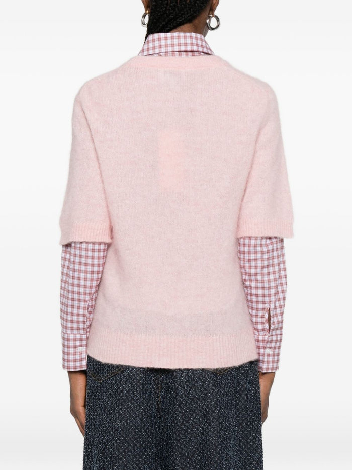 Ganni T-Shirts And Polos Pink Alpaca