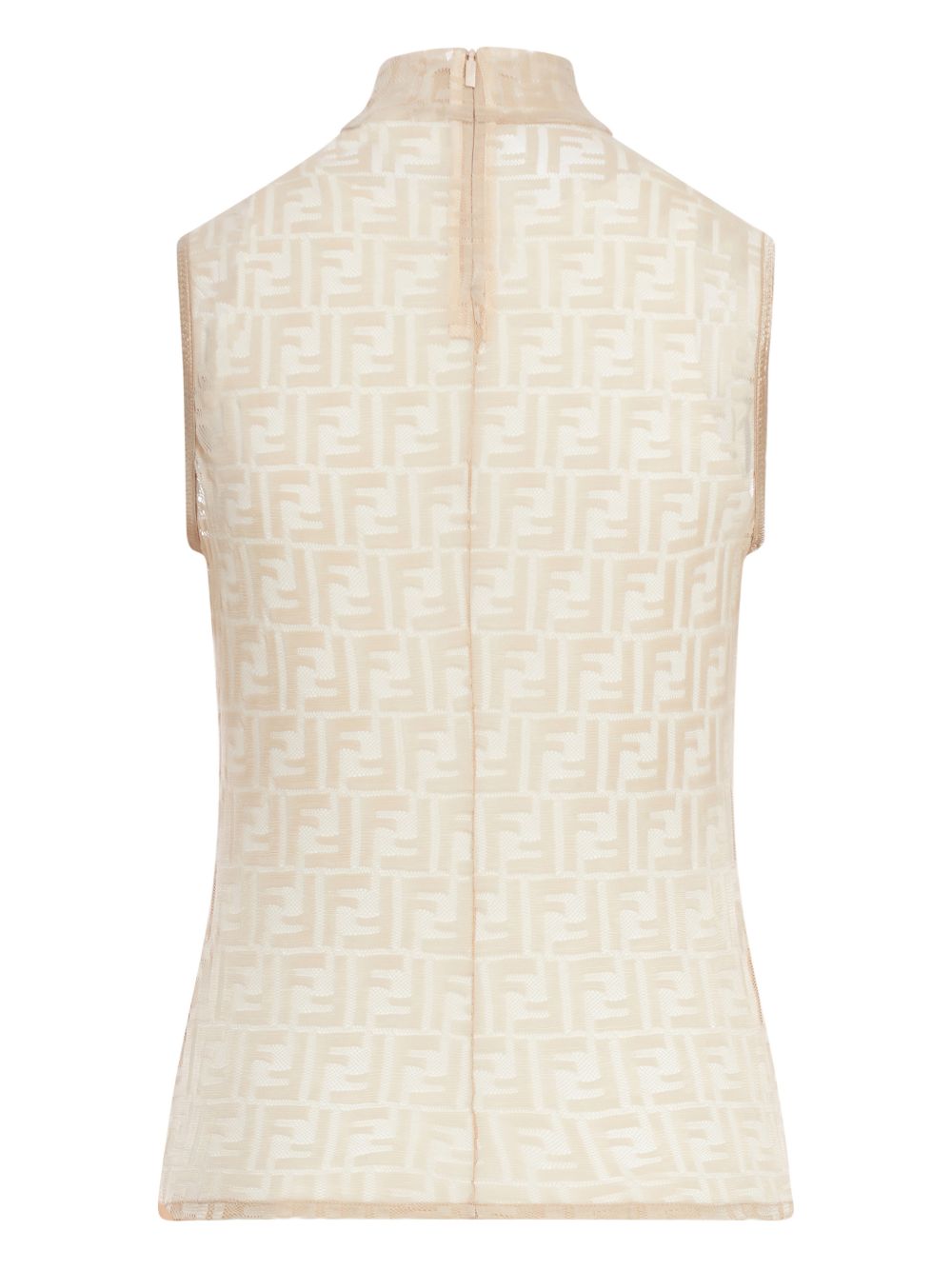 Fendi Top White Nylon