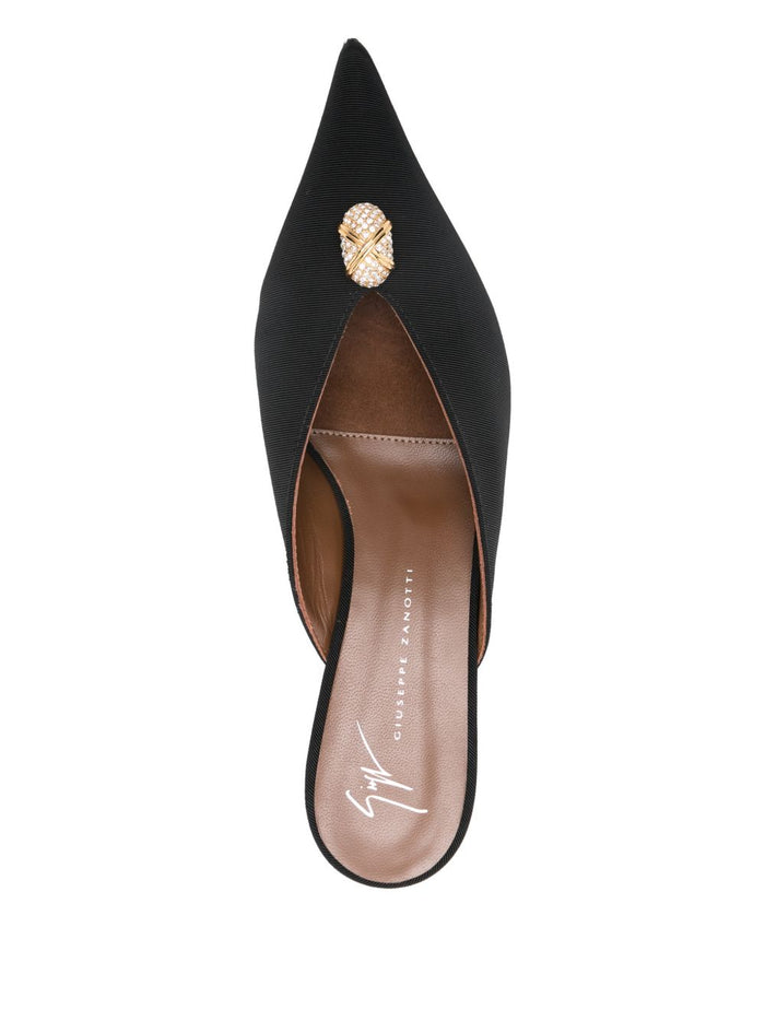 Giuseppe Zanotti Sandals Black Fabric
