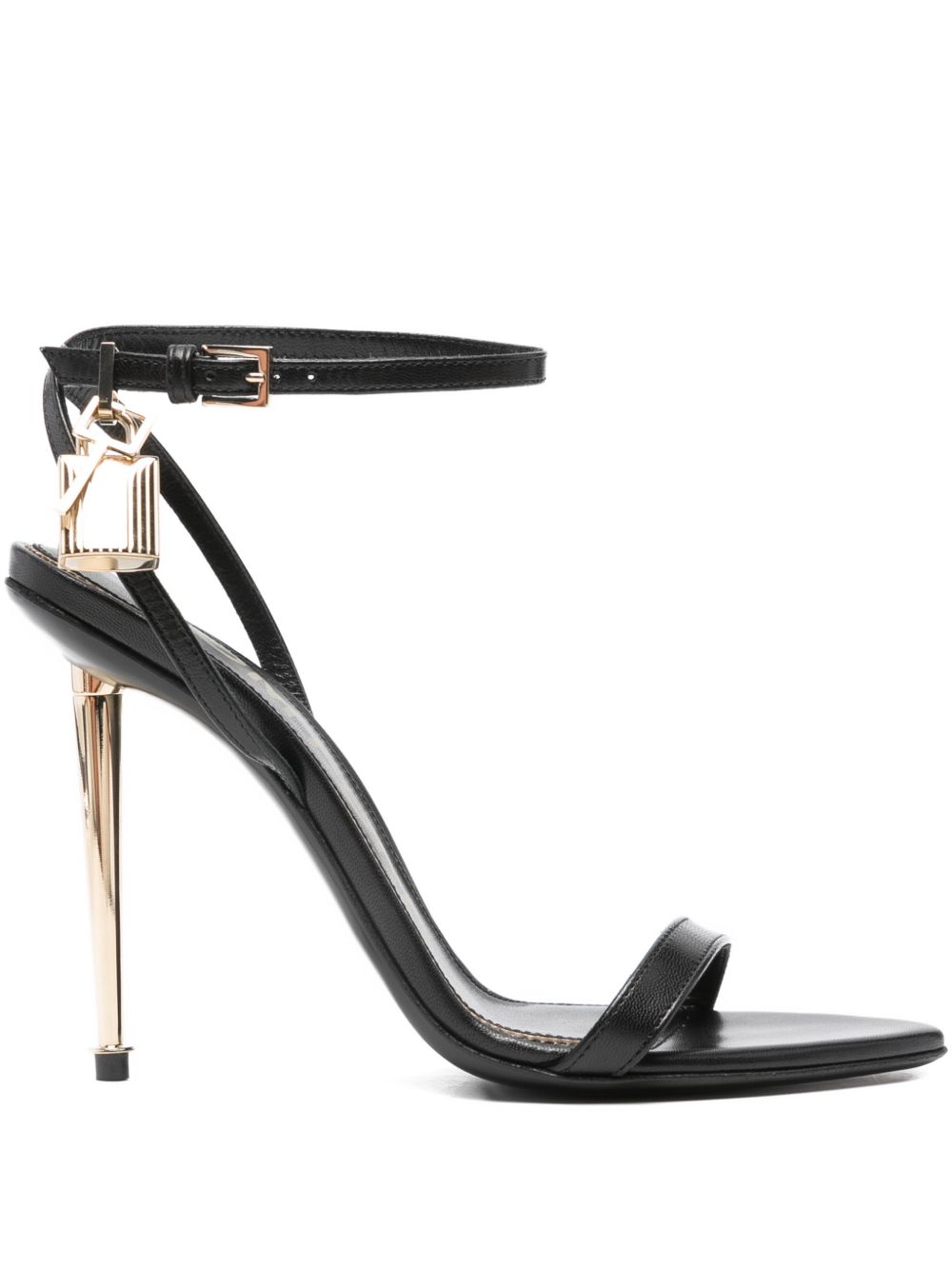 Tom Ford Sandals Black Outer: Calf Leather