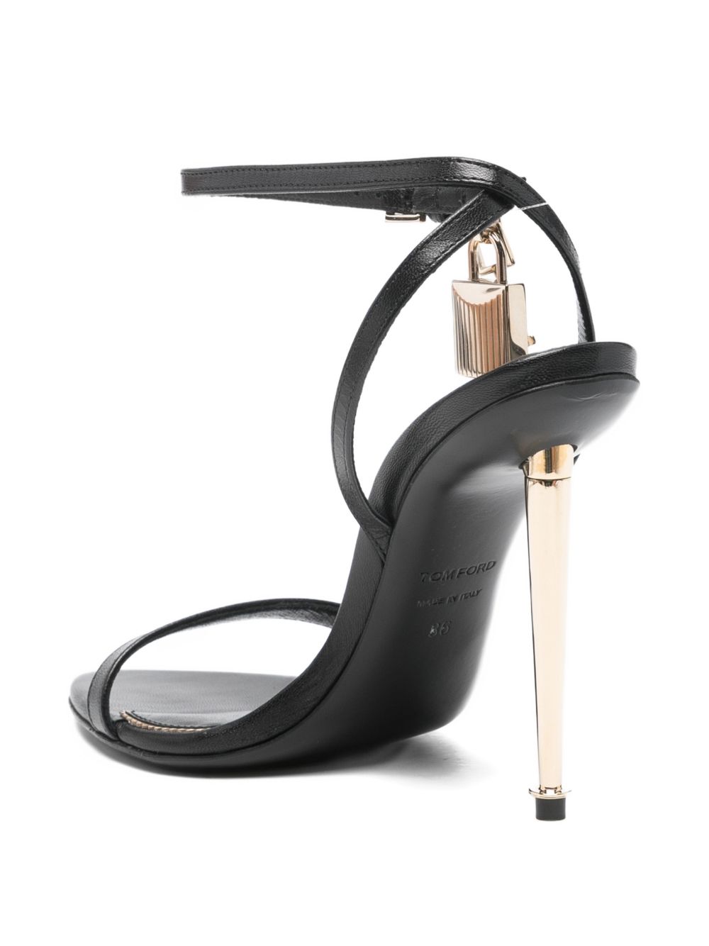 Tom Ford Sandals Black Outer: Calf Leather