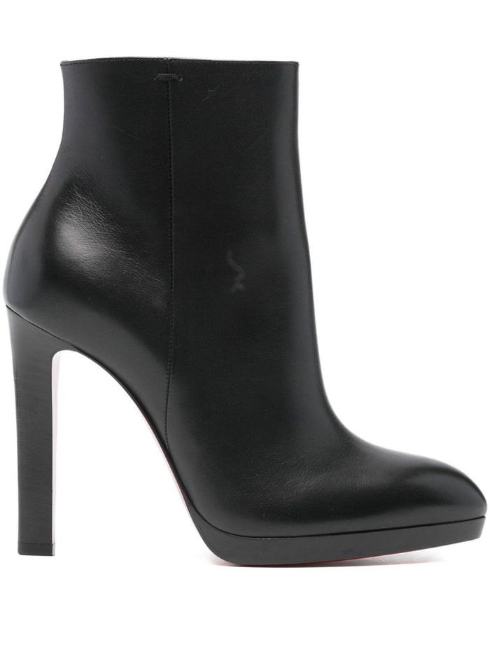 Christian Louboutin Boots Black Outer: Calf Leather