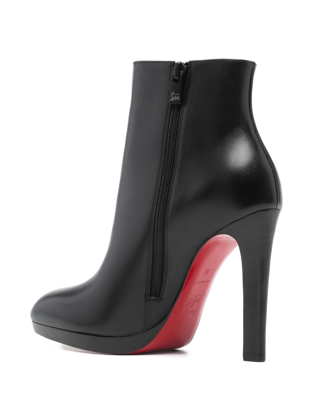 Christian Louboutin Boots Black Outer: Calf Leather
