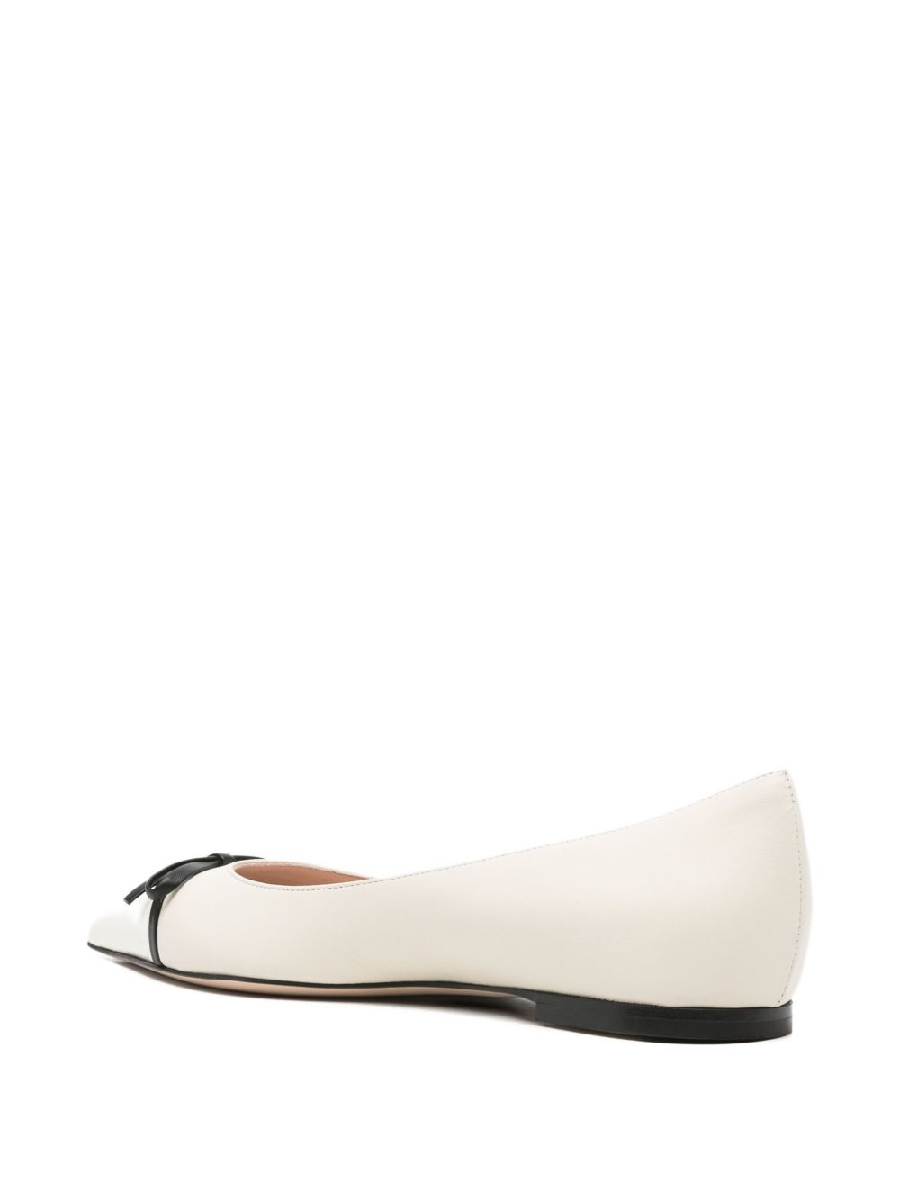 Valentino Garavani Flat shoes Ivory Calf Leather
