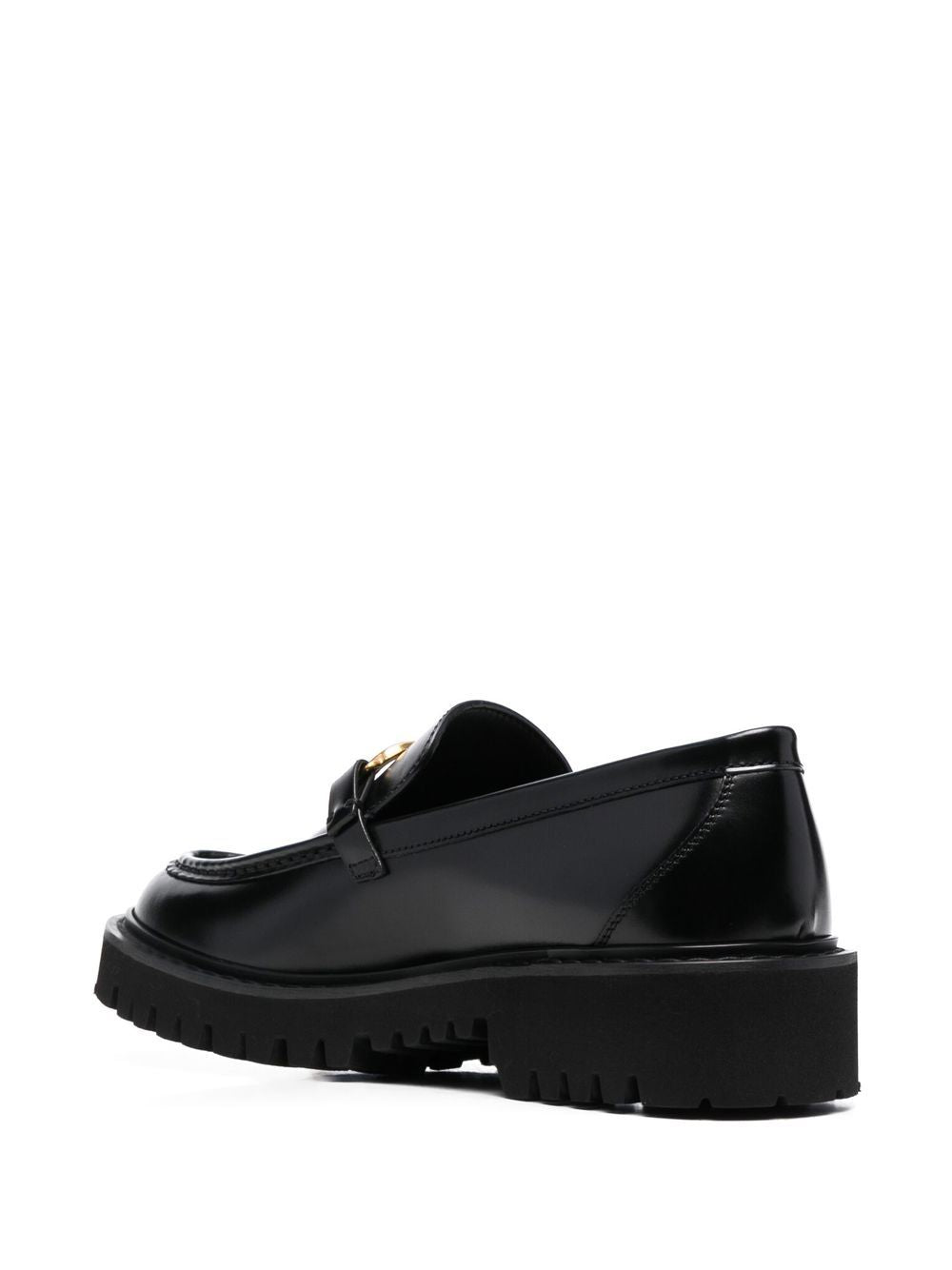 Valentino Garavani Flat Shoes Nero Leather