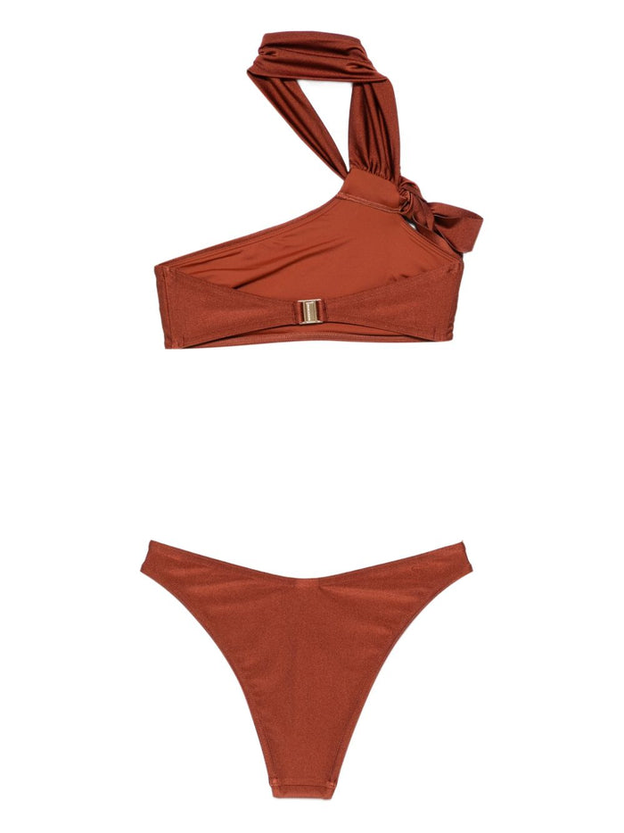 Zimmermann Sea clothing Leather Brown Polyamide Elastane
