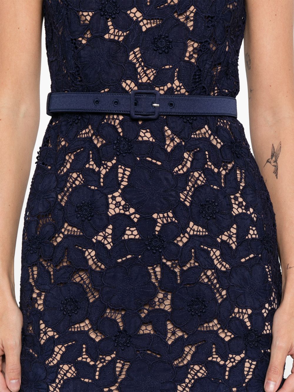 Self-portrait Dresses Blue Polyester