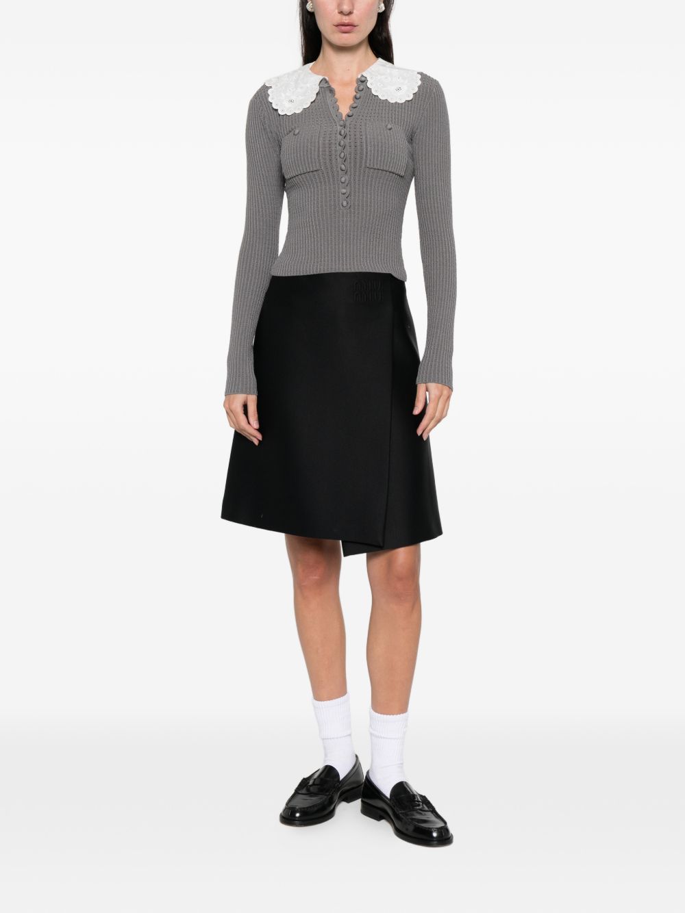 Self-Portrait Sweaters Grigio