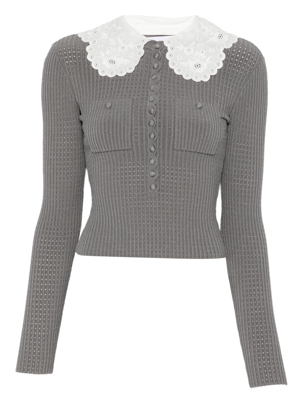 Self-Portrait Sweaters Grigio