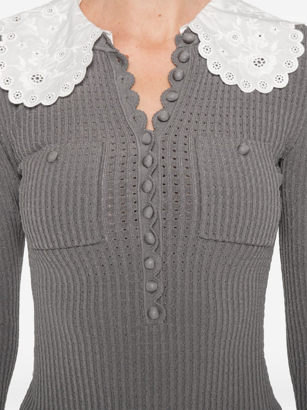 Self-Portrait Sweaters Grigio