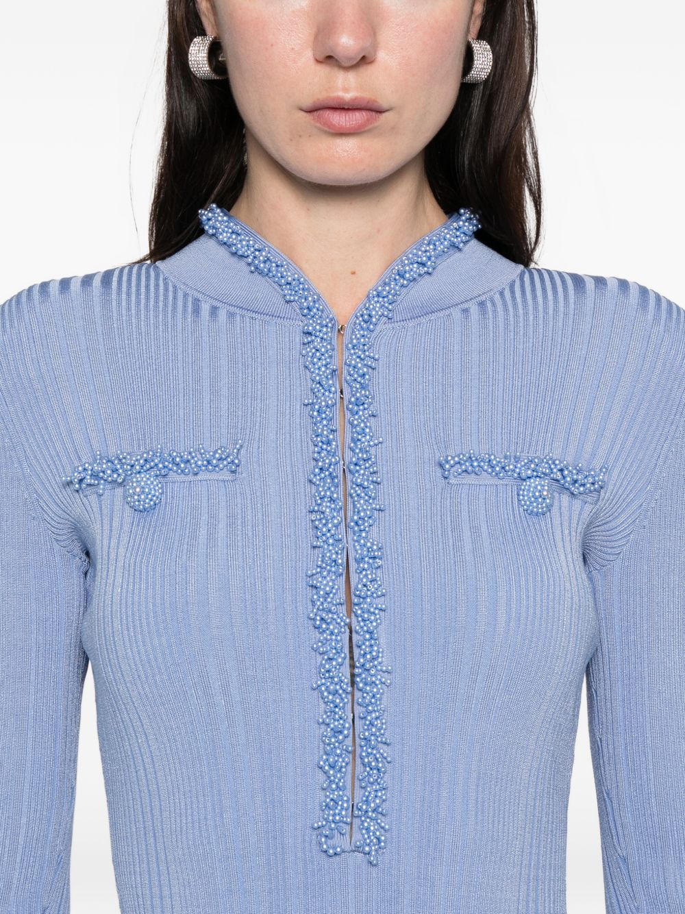Self-Portrait Dresses Azzurro