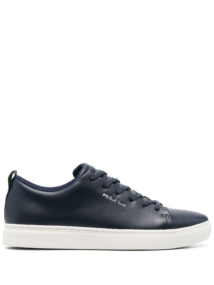 PS By Paul Smith Sneakers Blue Cow Leather Upper/rubber Sole