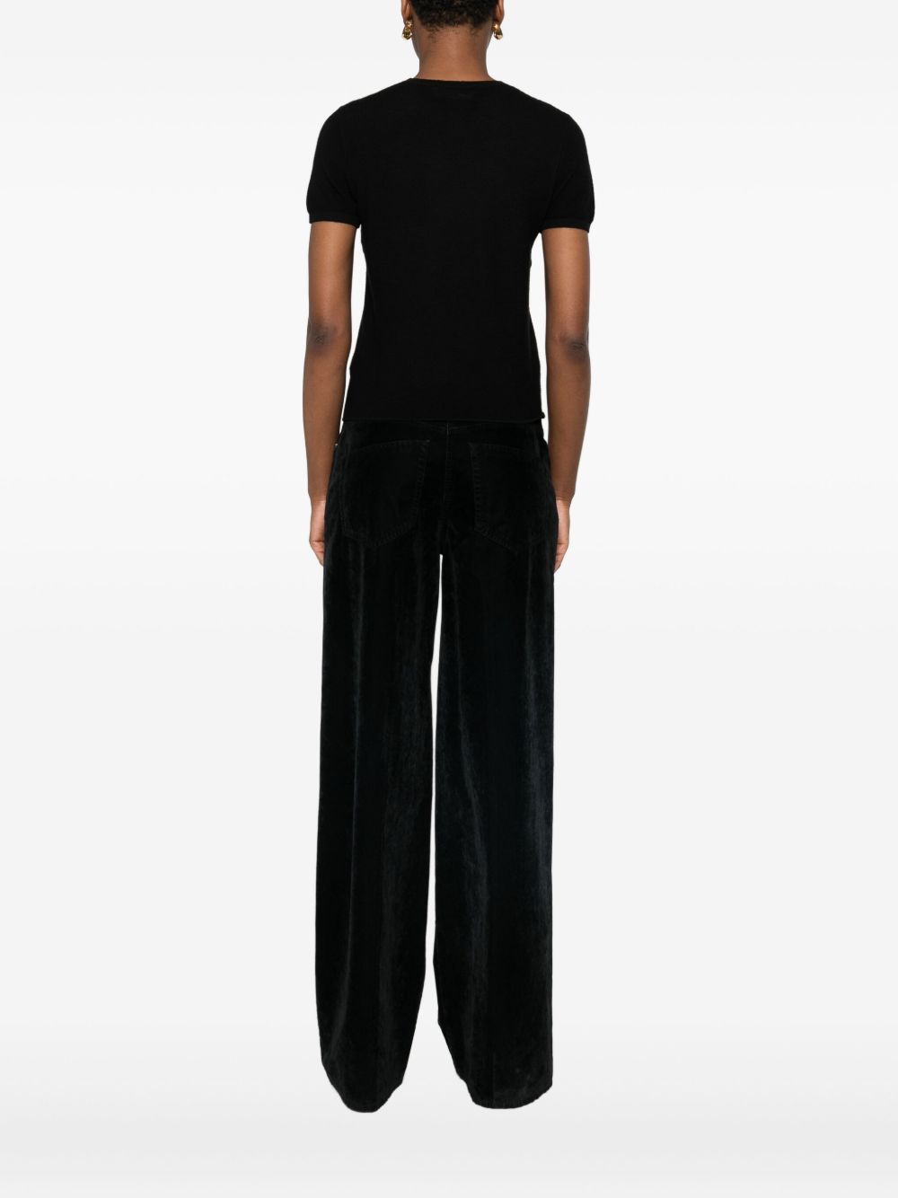 LISA YANG T-shirts and Polos Black Cashmere