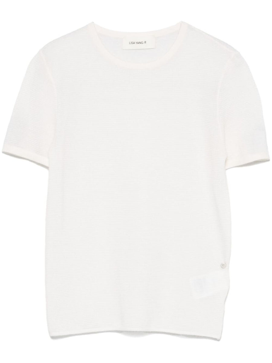 Lisa Yang Ira cashmere t-shirt