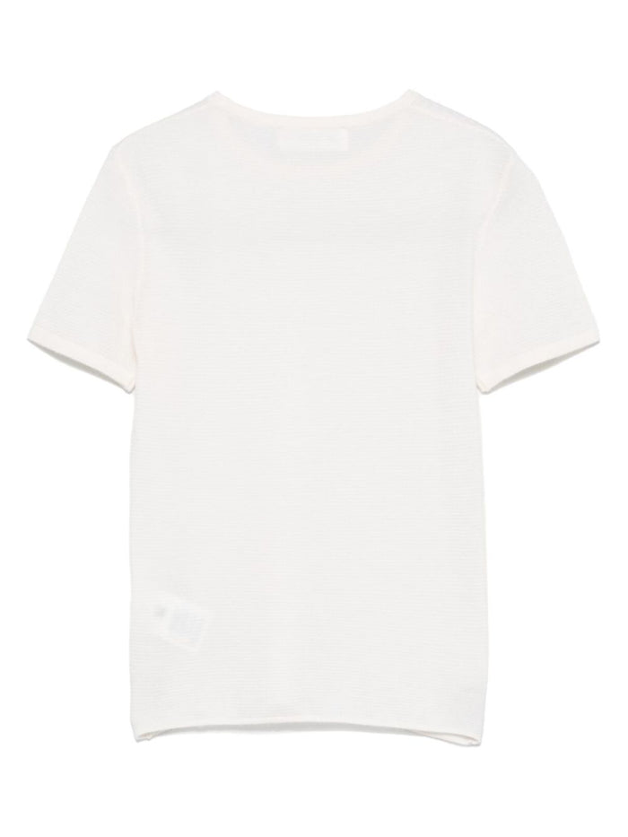 LISA YANG T-shirts and Polos Ivory Cashmere